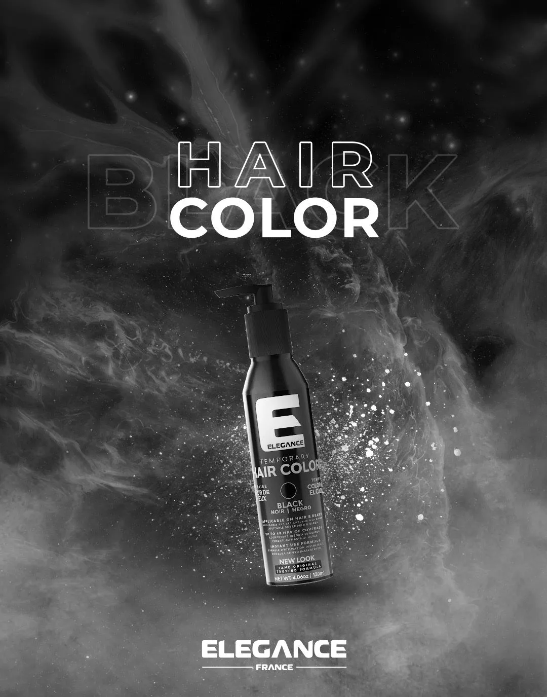 HAIR COLOR BLACK